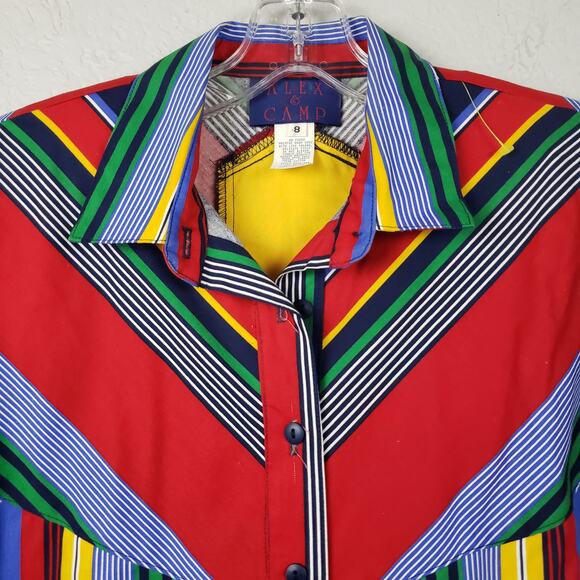 Vintage 80s Alex & Camp Skirt Set - 8 - Picture 7 of 10